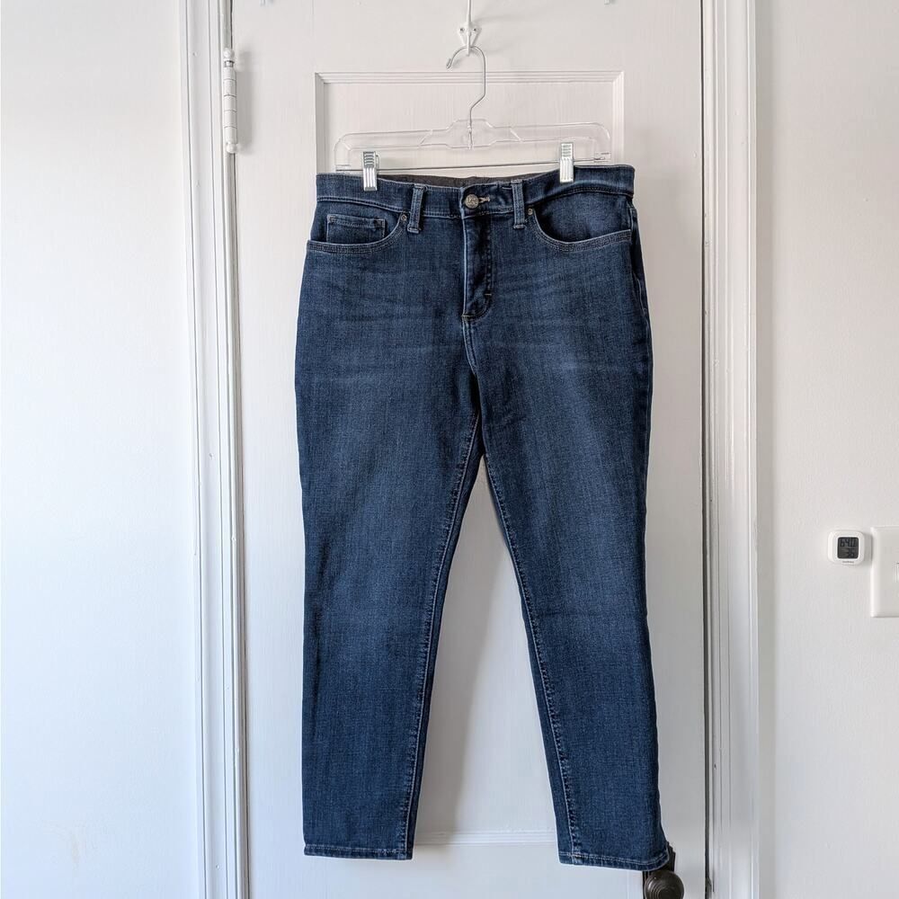 Lee Mid Rise Skinny Jeans Medium Wash Sz. 10 Short